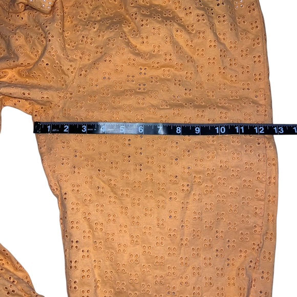 ASOS Orange Ruffle Hem Pants - Picture 16 of 16